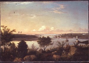 Der Annisquam River in Richtung Ipswich Bay von Fitz Henry Lane