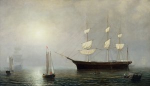 Das Schiff Starlight, um 1860 von Fitz Henry Lane