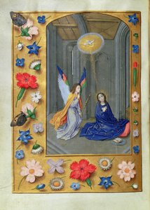 Verkündigung, aus den Hastings Stunden, ca. 1475-83