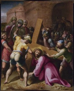 Christus auf dem Weg nach Golgatha