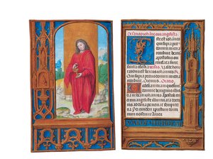 Folios aus dem Rothschild-Stundenbuch, Gent oder Brügge, ca. 1505 von Flemish School