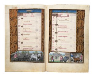 Blätter aus dem Rothschild-Stundenbuch, Gent oder Brügge, ca. 1505