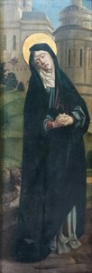 Madonna der Schmerzen, flämisch-neapolitanischer Maler, tätig um die Wende des 16. Jahrhunderts