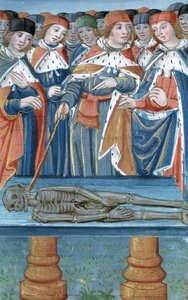 Dissektion, aus De Medina Fen I. II, von Avicenna (980-1037) von Flemish School