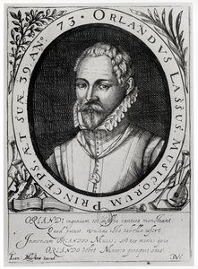 Porträt von Roland de Lassus (1532-94) von Flemish School