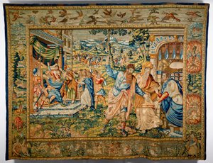 St. Paulus mit Barnabas aus dem Ort seiner Predigt vertrieben von Flemish School