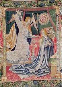 Die Verkündigung, Brüsseler Werkstatt, ca. 1510 von Flemish School