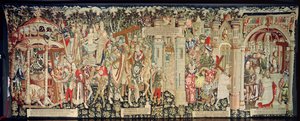 Die Legende vom Heiligen Kreuz von Flemish School