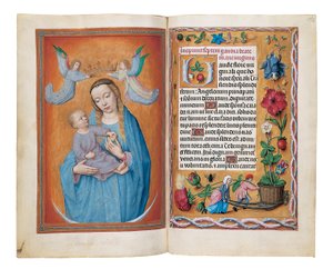 Das Rothschild-Stundenbuch, Gent oder Brügge, ca. 1505 von Flemish School