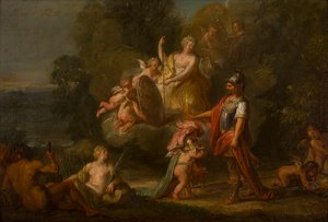 Venus gibt Aeneas Waffen, c.1400-1699