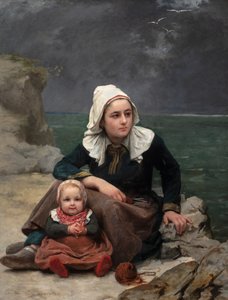 Le Grain (Der Sturm), ca. 1871-81 von Félicie (1831 88) Schneider