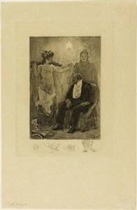 Zwischen den Akten oder die Engländerin des neuen Balletts von Félicien Rops