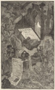 Gaspard in der Nacht von Félicien Rops