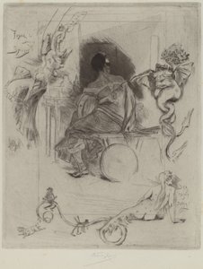 Die letzte Maja von Félicien Rops