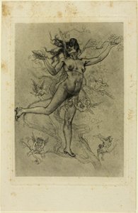 Das Weinblatt von Félicien Rops