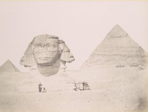 Pyramiden und die Sphinx, 1860er-70er Jahre, gedruckt ca. 1870