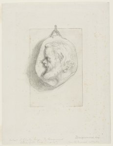 Profilporträt von Charles Meryon