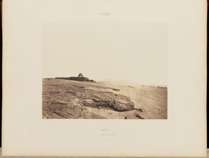 Amadah. Gesamtansicht der Ruinen