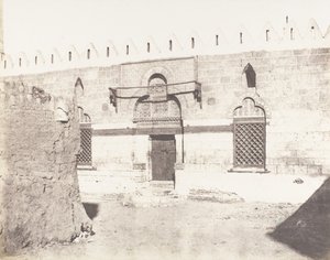 Souâdj, Grab von Mourâd-Bey - Eingang der Moschee, 1851-52, gedruckt 1853-54