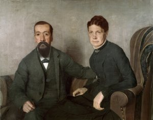 Bildnis der Eltern des Künstlers von Félix Vallotton