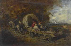 Die Kutsche, zwischen 1843 und 1844