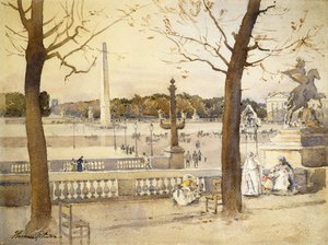 Place de la Concorde von Florence Vincent Robinson
