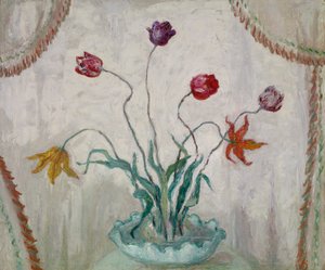 Schale mit Tulpen