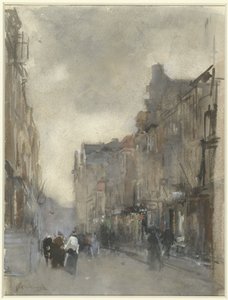 Straßenszene in Den Haag