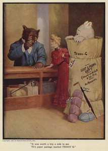 Es war eine Reise von einer Meile wert, dieses Papierpaket mit der Aufschrift TEDDY - G zu sehen