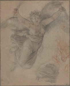 Eine allegorische Frauenfigur