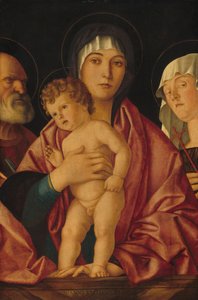 Madonna mit Kind und Heiligen