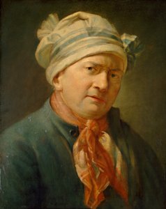 Porträt eines Mannes von Follower of Jean Siméon Chardin