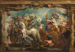 Der Triumph der Kirche von Follower of Peter Paul Rubens