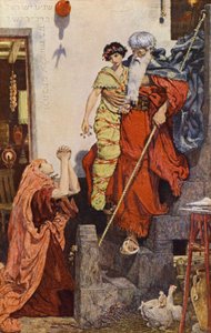 Elia erweckt den Sohn der Witwe von Ford Madox (after) Brown