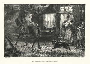 Der Reisende von Ford Madox (after) Brown