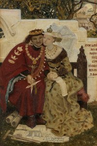 König Renés Flitterwochen von Ford Madox Brown