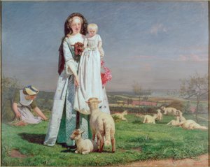 Pretty Baa-Lambs von Ford Madox Brown