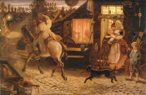 Der Reisende von Ford Madox Brown