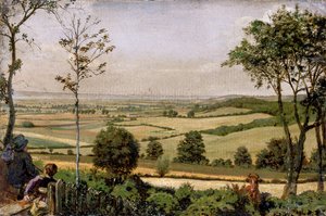 Blick von Shorn Ridgway, Kent, 1849 & 1873