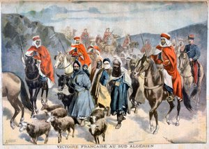 Französischer Sieg in Südalgerien von Fortuné Méaulle