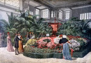 Gartenbauausstellung, Cours La Reine, Paris, 1892