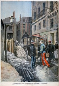 Die Verhaftung von Oberstleutnant Picquart, 1898