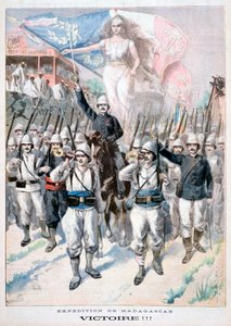 Sieg!!, Französische Intervention in Madagaskar, 1895 von Fortuné Méaulle