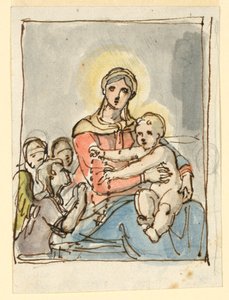 Christuskind mit Rosenkranz von Fortunato Duranti