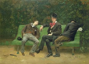 Der Morgen danach, 1884 von Fortune Joseph Seraphin Layraud