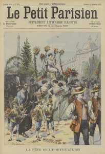 Gartenbau-Festival in Paris