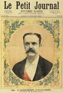 Monsieur Jean Casimir-Perier (1847-1907) aus Le Petit Journal, 9. Juli 1894