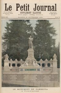 Denkmal für Gambetta in Ville-d