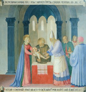 Darstellung der Beschneidung Jesu von Fra (c.1387 1455) Angelico