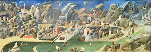Geschichten aus dem Leben der heiligen Väter in der Wüste (Thebaid) von Fra (c.1387 1455) Angelico